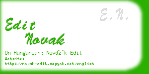 edit novak business card